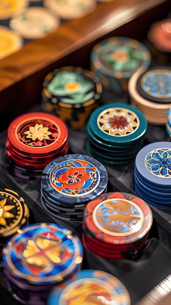 Een gedetailleerde blik op de kunst van het maken van casino chips symbolen van hoop en fortuin elk ontwerp een teken van de spelletjes allure
