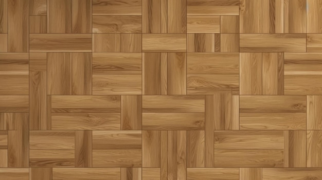 Een gedetailleerde close-up textuur van een houten vloer Generatieve ai