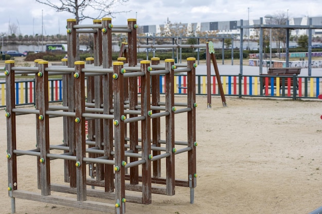 Een geïsoleerd kinderpark