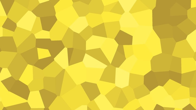 Foto een gele achtergrond met een patroon van driehoeken en een gouden achtergrond.