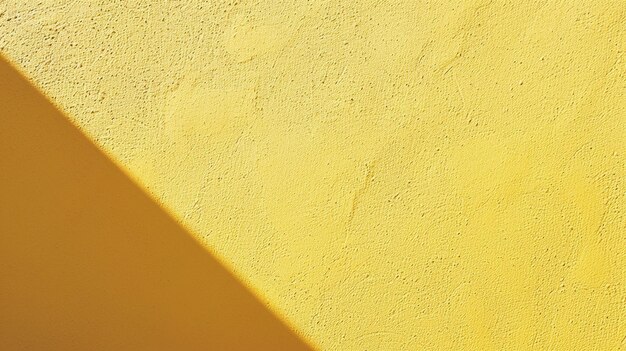 een gele muur