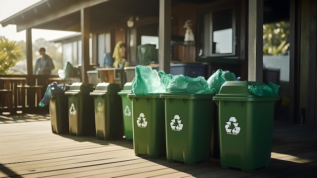 Een gemeenschapsinitiatief voor recycling in actie