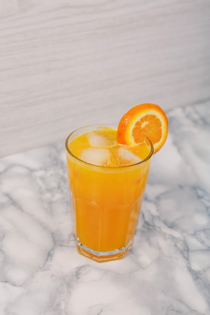 Een glaasje lekkere jus d'orange