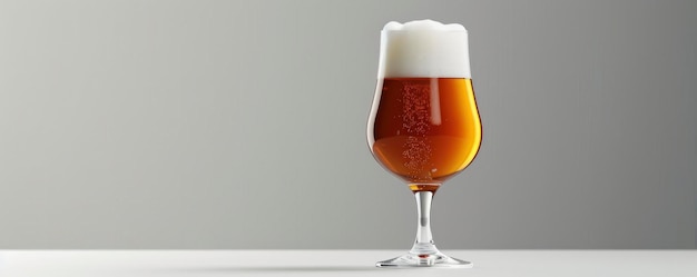 Een glas pale ale bier.