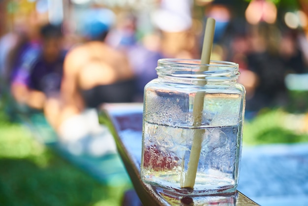 Een glas water