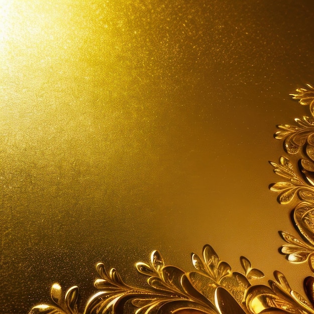 Een gouden en zwarte achtergrond met een gouden ontwerp en de woorden "gold" erop.