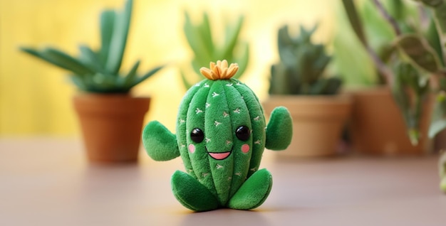 een grappig cactusspeelgoed voor kinderen hd wallpaper