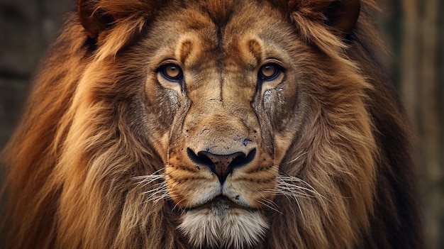 een gratis foto van leeuwenkracht