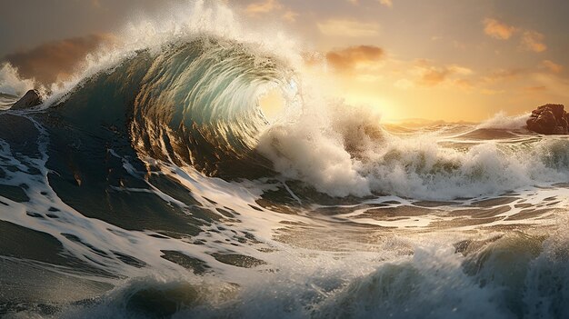 een gratis foto van oceaangolven