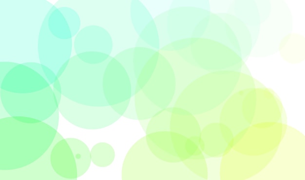 Een groene en blauwe cirkelachtergrond met een witte achtergrond.