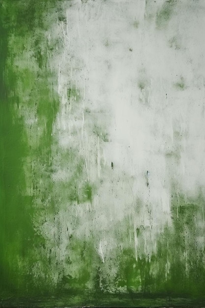 Foto een groene muur met een groene achtergrond met de woorden b erop