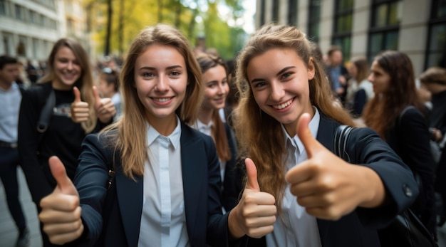 Een groep zakenmensen