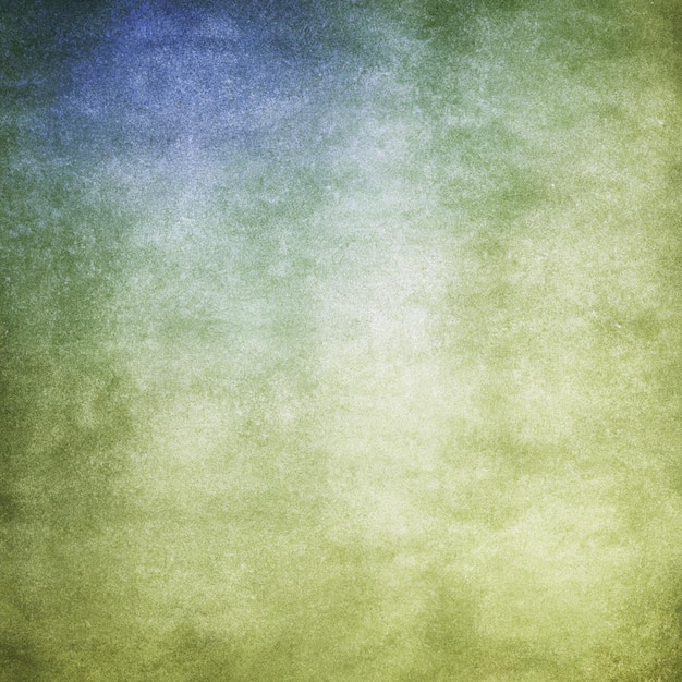 Foto een grunge groene en blauwe achtergrond met een blauwe en groene achtergrond.