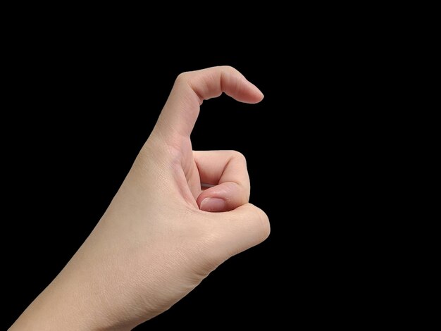 een hand