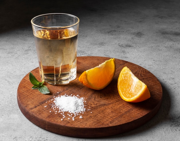 Een heerlijk assortiment mezcal-dranken