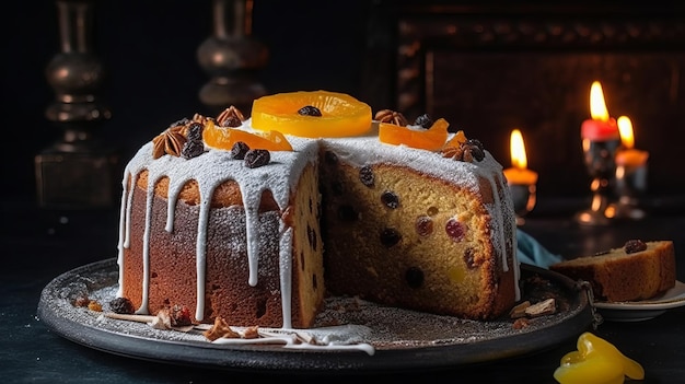 Een heerlijke fruitcake voor feesten