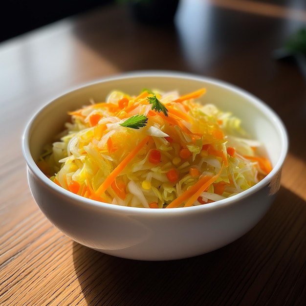 Een heerlijke salade met zonneschijn