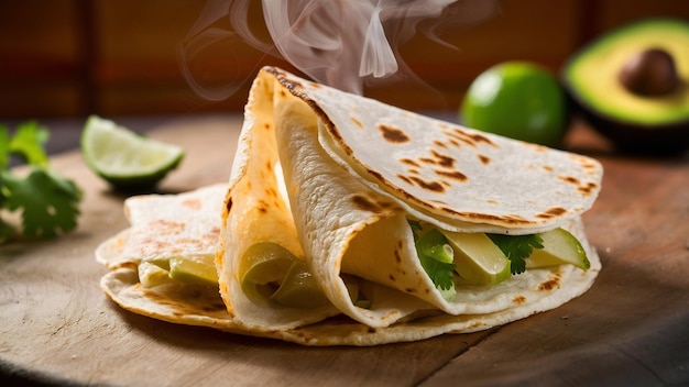 Een heerlijke tortilla.