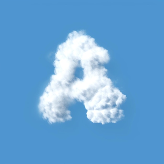 een hemelwaartse wolk