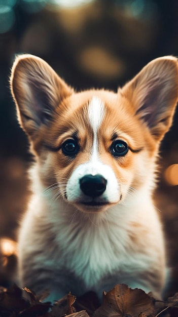 Een hond met een witte vlek op zijn neus