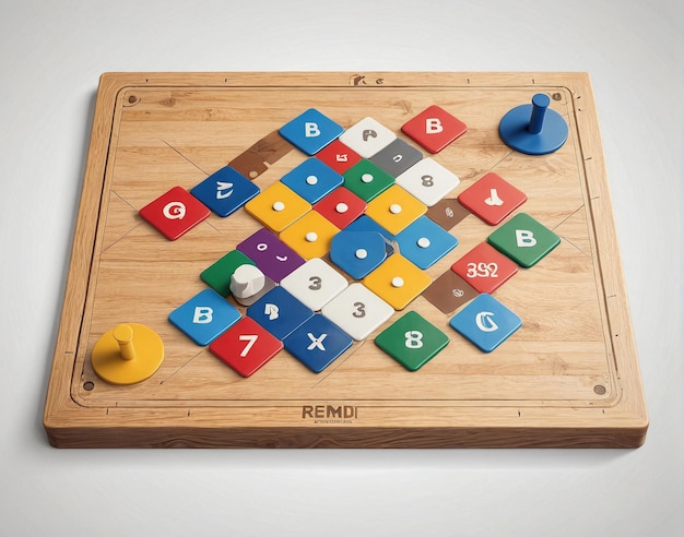 een houtbord met een houtbord en een houtenbord met een houten bord met een houden bord