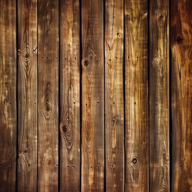 Een houten wand met een bruine achtergrond
