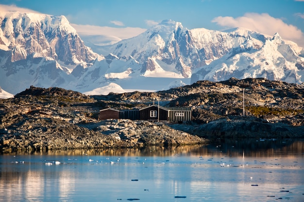 Een huis in Antarctica