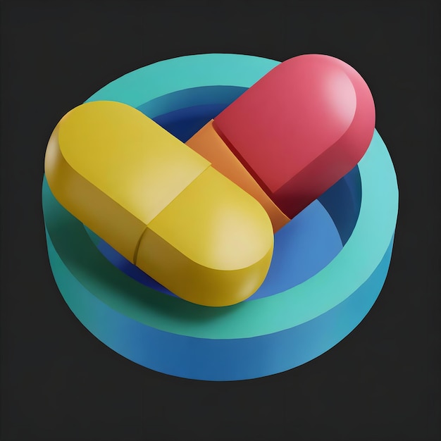 een icoon dat pillen of medicijnen vertegenwoordigt