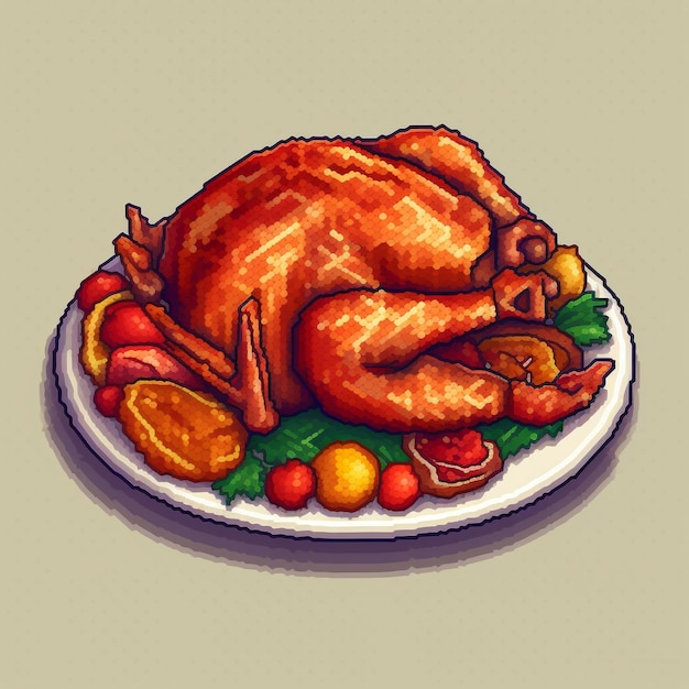 Foto een illustratie van thanksgiving.