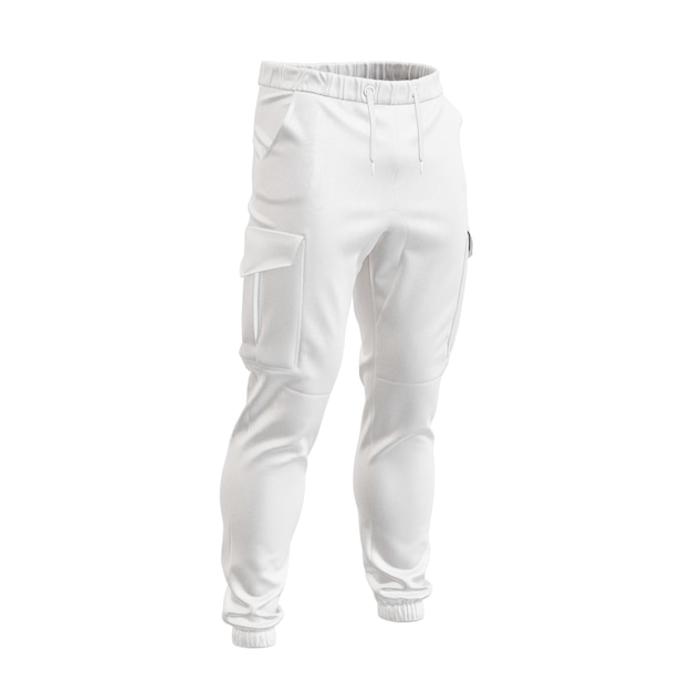 een image default van een Men's Joggers geïsoleerd op een witte achtergrond