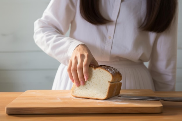 Een jonge Aziatische vrouw worstelt met glutenallergie en het glutenvrije dieet