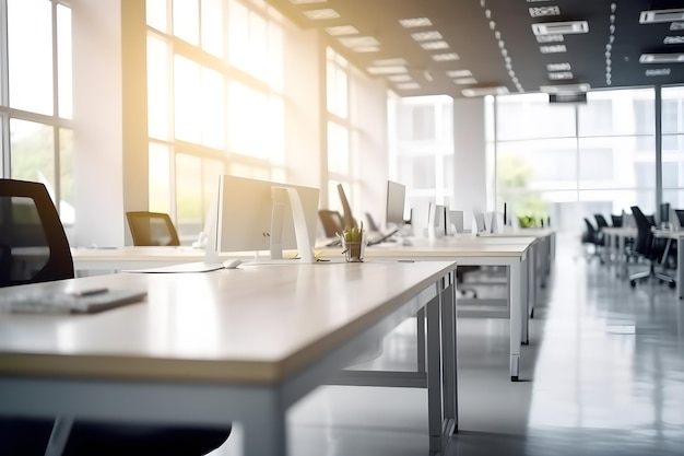 Een kamer met veel computers en een raam dat zegt 'het is een goed idee'