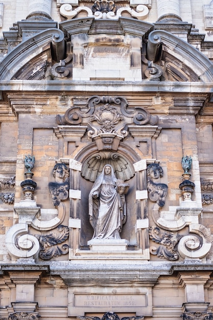 Een kerk uit grand place brussel, belgië