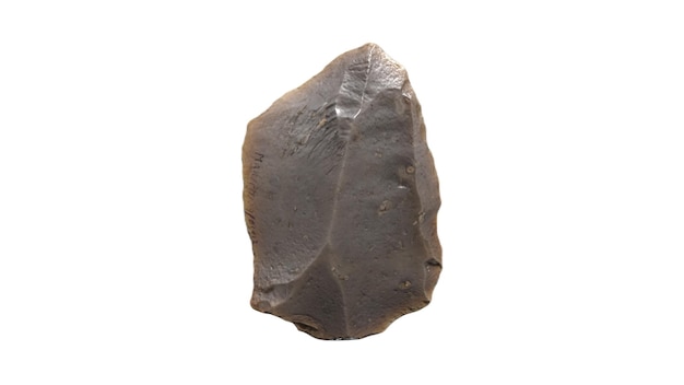 Een kleine rots uit het stenen tijdperk