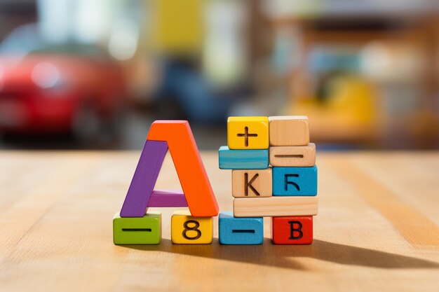 Een kleurrijk alfabet met de letters abcd en png