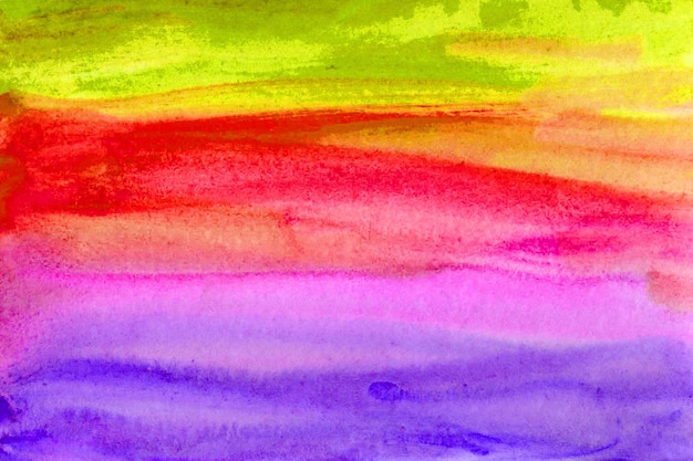 Een kleurrijk aquarel schilderij van een kleurrijke achtergrond met het woord liefde erop.