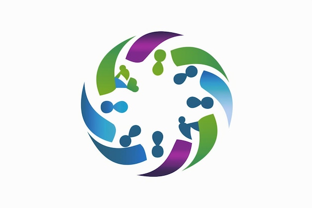 een kleurrijk logo met het woord leven erop