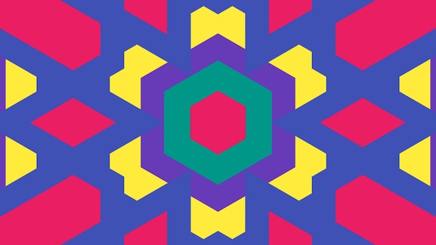 een kleurrijk ontwerp met een kleurrijke achtergrond met een patroon van vierkanten en het woord "i love" in het midden.