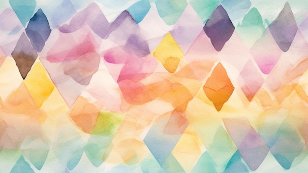 Een kleurrijke abstracte achtergrond met een geometrisch patroon.