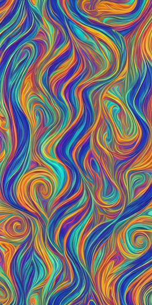 Een kleurrijke achtergrond met een kleurrijk patroon