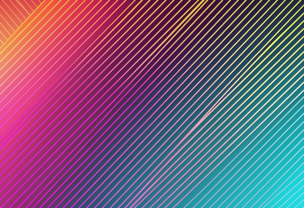 een kleurrijke achtergrond met een regenboog gekleurde lijn