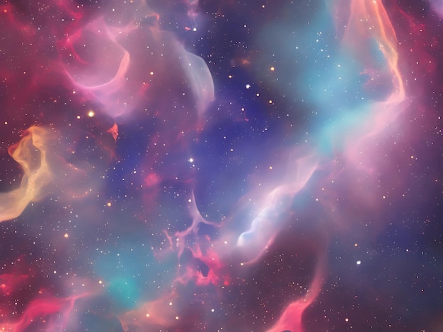 een kleurrijke melkwegachtergrond met sterren en nevel's melkweg coole achtergronden