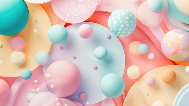 een kleurrijke schilderij van kleurrijke ballonnen en de woorden blauw aanhaling aan de onderkant