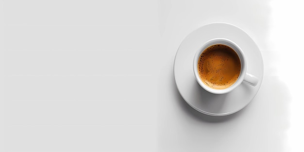 een kop koffie een poster achtergrondbeeld van een kop koffie koffiebonen