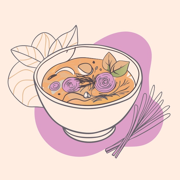 een kopje eten met een hoop groenten erin