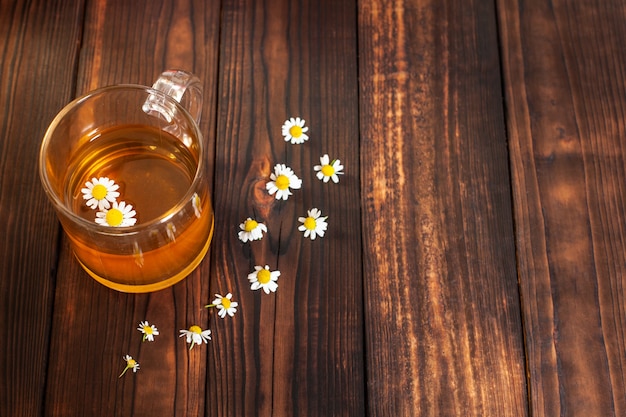 Een kopje hele blad lapsang souchong thee een rijke rokerige thee