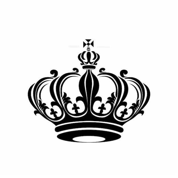 een kroon met het woord kroon erop