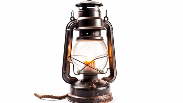 Een lantaarn met een ketting waarop staat "niet meer".