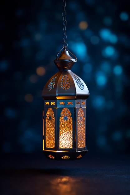 een lantaarndecor dat de essentie van Ramadan vastlegt