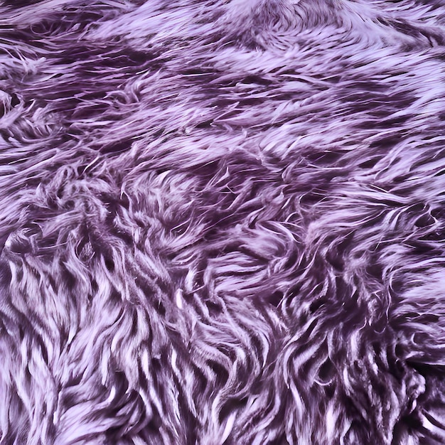 Een lavendelroze stof en bontfantasie met abstracte texturenxA